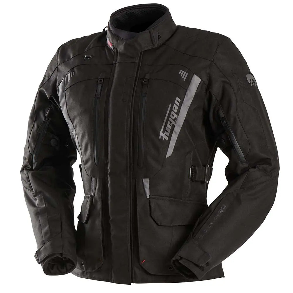 Furygan Apalaches Evo Ladies Textile Jacket Black / Grey FREE UK Delivery, FREE 365 Day Returns | Moto Central