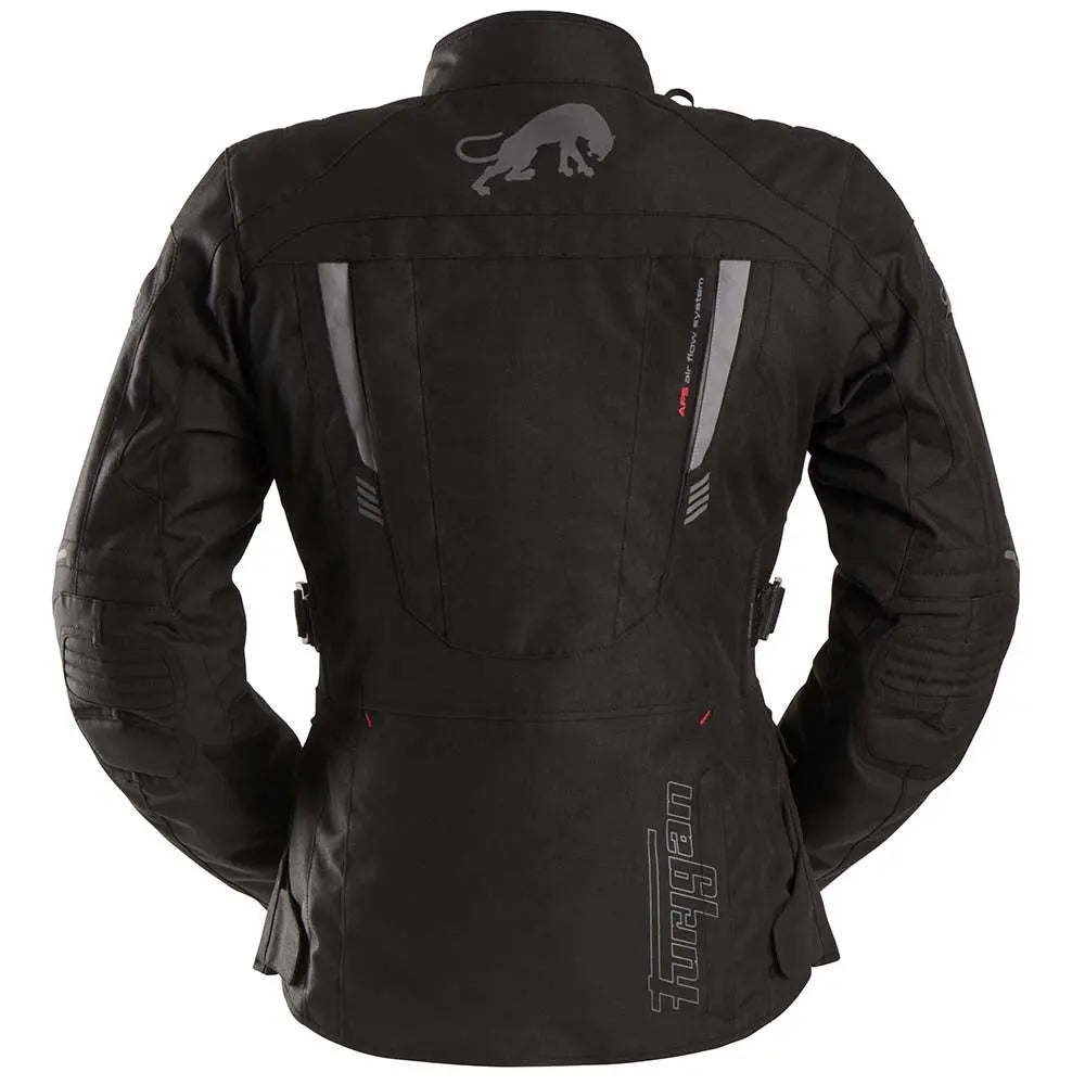 Furygan Apalaches Evo Ladies Textile Jacket Black / Grey FREE UK Delivery, FREE 365 Day Returns | Moto Central