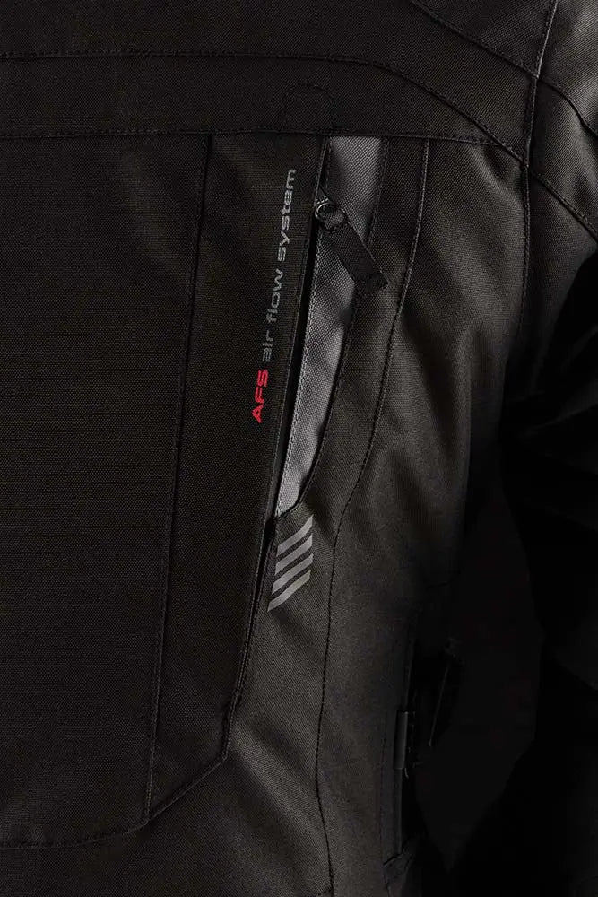 Furygan Apalaches Evo Ladies Textile Jacket Black / Grey FREE UK Delivery, FREE 365 Day Returns | Moto Central