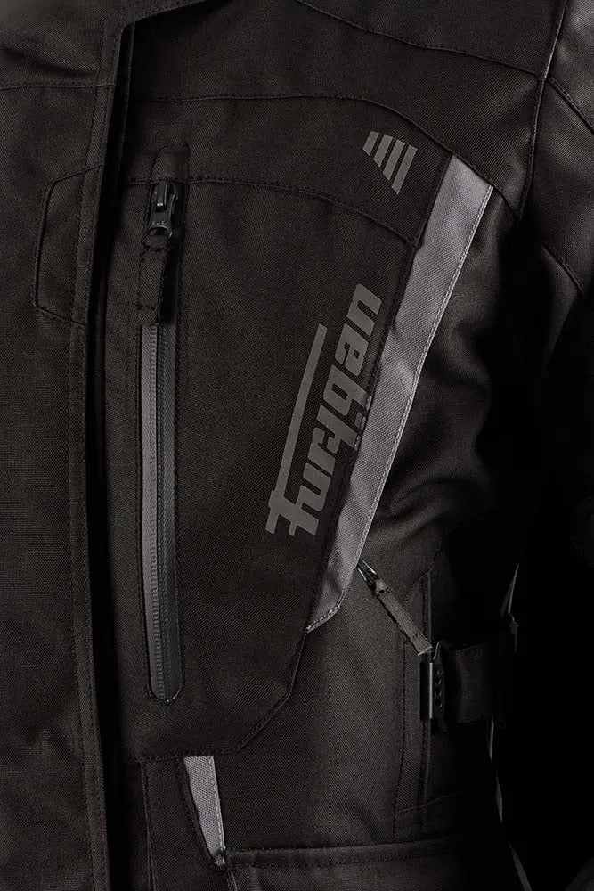 Furygan Apalaches Evo Ladies Textile Jacket Black / Grey FREE UK Delivery, FREE 365 Day Returns | Moto Central