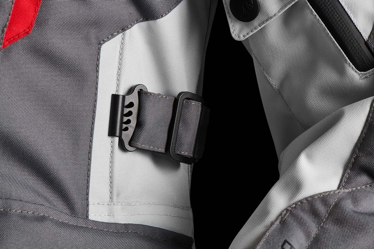 Furygan Apalaches Evo Ladies Textile Jacket Grey / Pearl / Red FREE UK Delivery, FREE 365 Day Returns | Moto Central