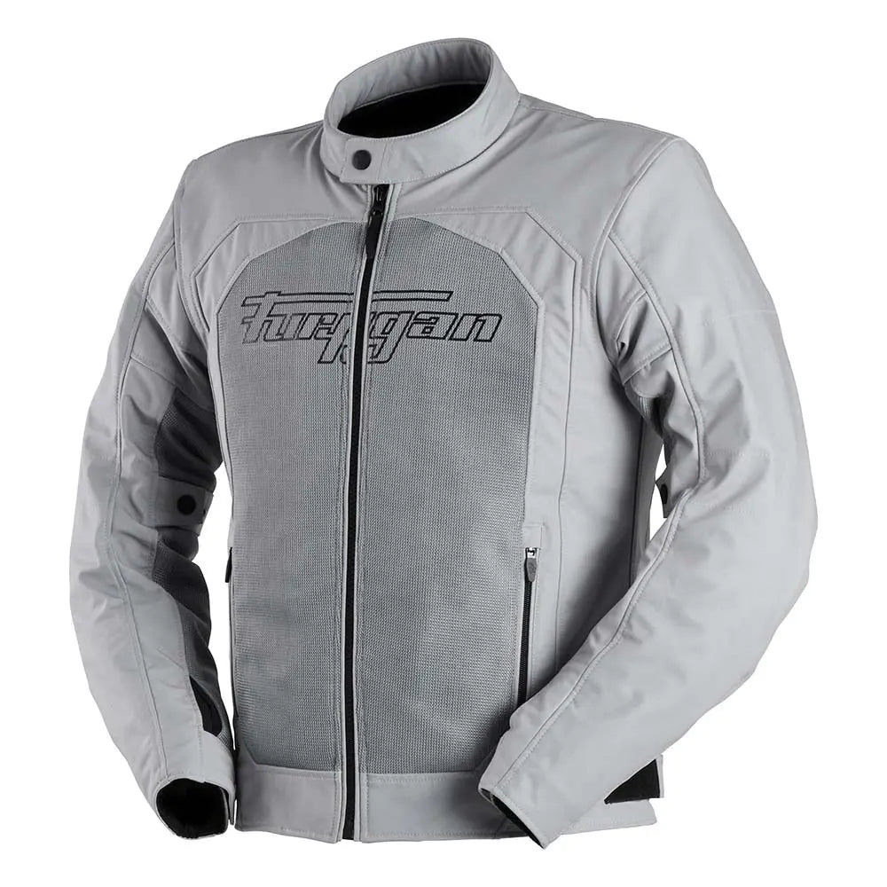 Furygan Baldo 3-In-1 Textile Jacket Grey FREE UK Delivery, FREE 365 Day Returns | Moto Central
