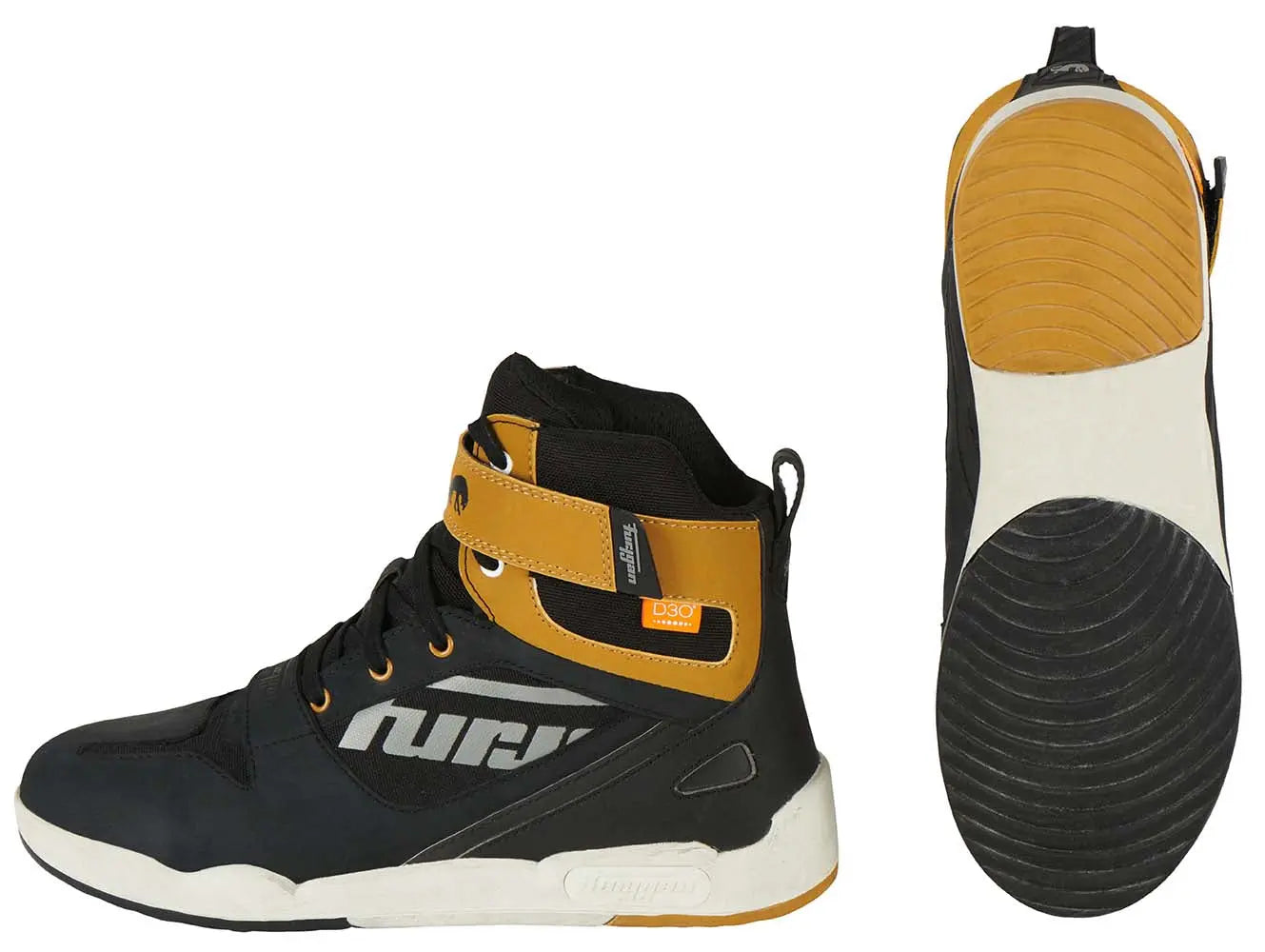 Furygan Get Down D3O Shoes Black / Brown FREE UK Delivery, FREE 365 Day Returns | Moto Central