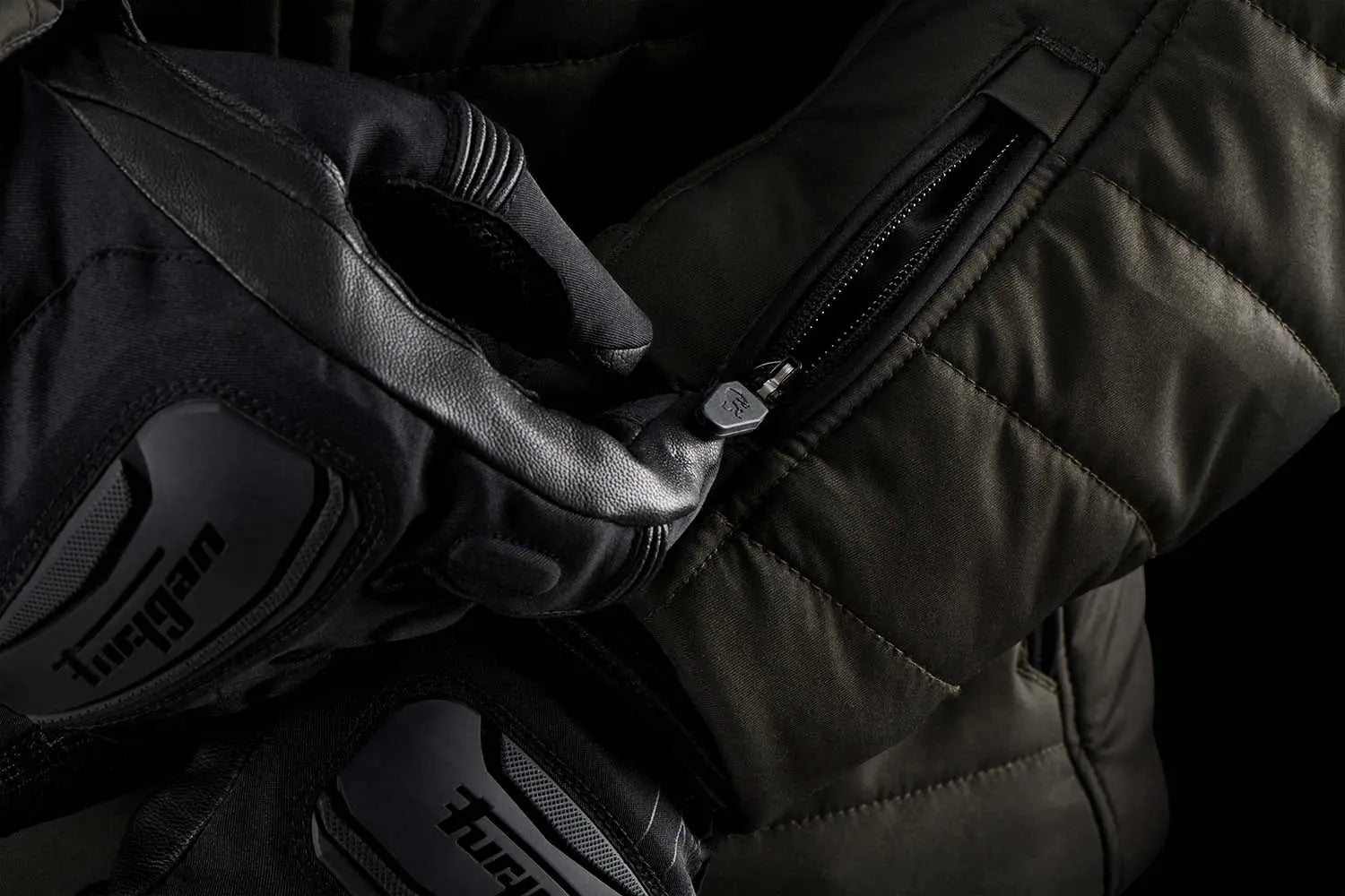 Furygan Bjorn Primaloft Textile Jacket Zinc FREE UK Delivery, FREE 365 Day Returns | Moto Central