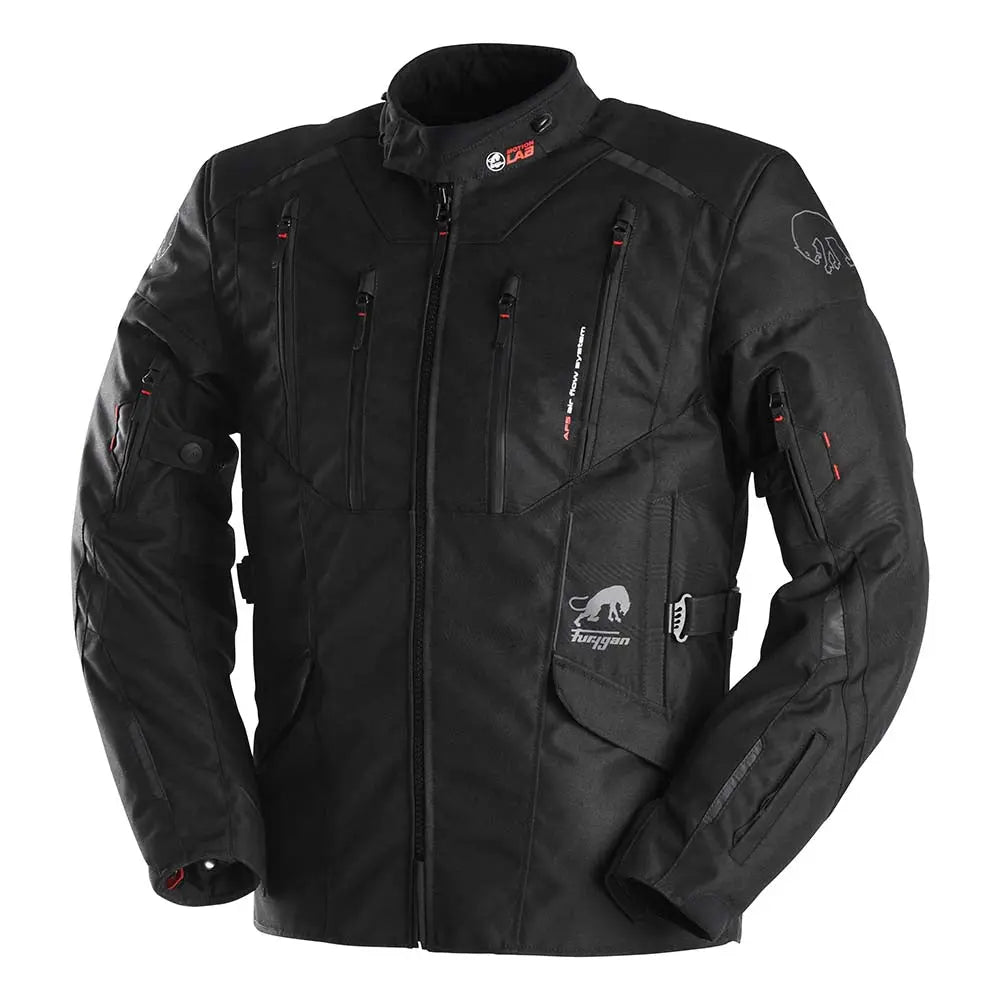 Furygan Brooks Textile Jacket Black FREE UK Delivery, FREE 365 Day Returns | Moto Central