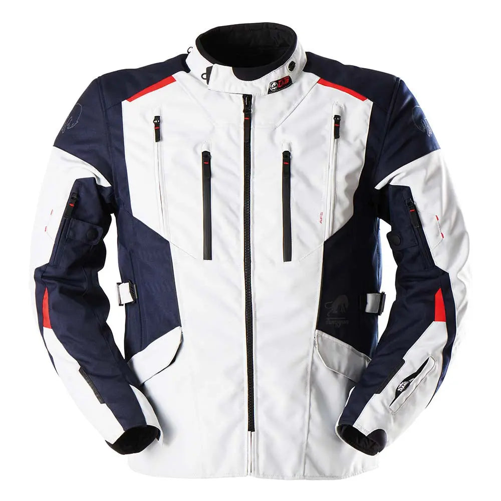 Furygan Brooks Textile Jacket Pearl / Blue FREE UK Delivery, FREE 365 Day Returns | Moto Central