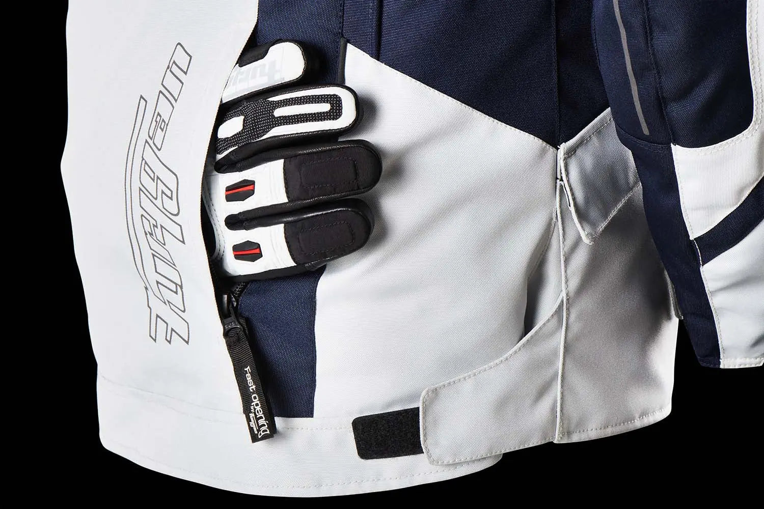 Furygan Brooks Textile Jacket Pearl / Blue FREE UK Delivery, FREE 365 Day Returns | Moto Central