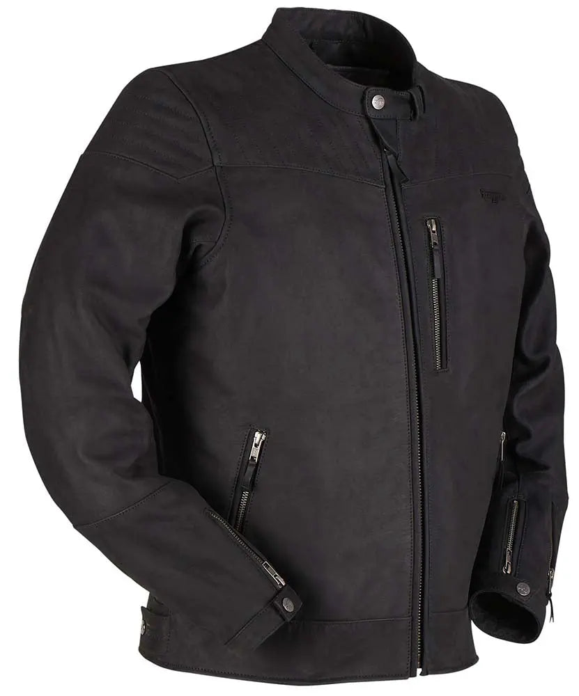 Furygan Clint Evo Leather Jacket Black FREE UK Delivery, FREE 365 Day Returns | Moto Central