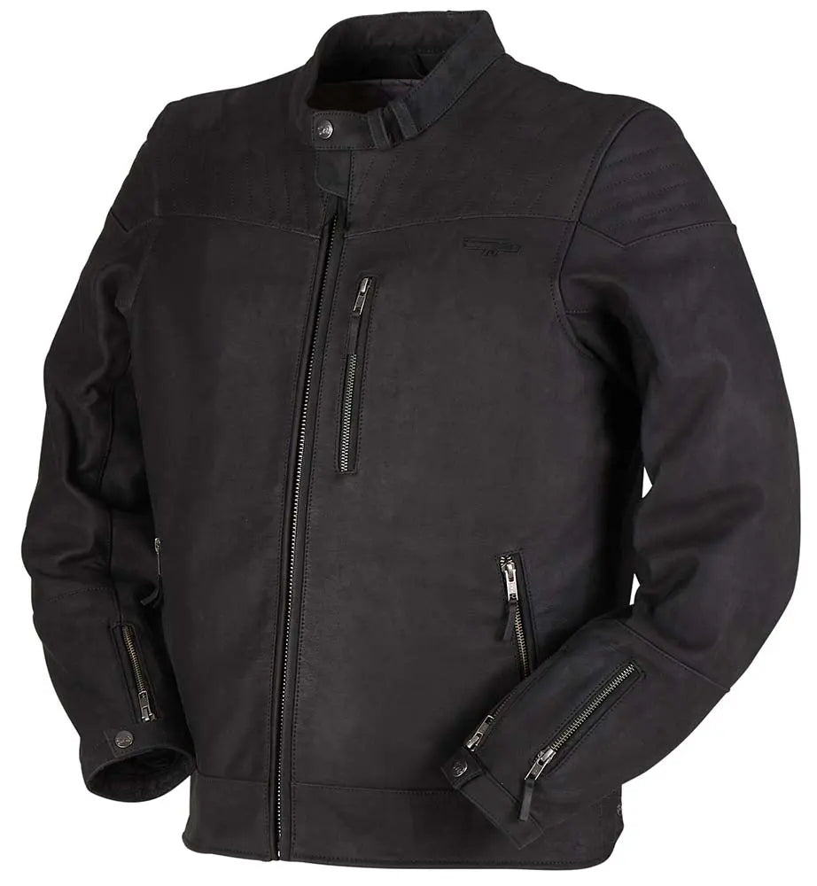 Furygan Clint Evo Leather Jacket Black FREE UK Delivery, FREE 365 Day Returns | Moto Central