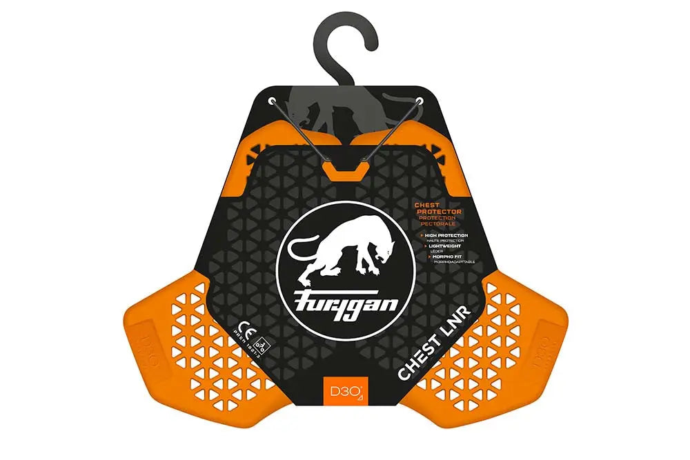 Furygan D3O Chest Protector Orange FREE UK Delivery, FREE 365 Day Returns | Moto Central