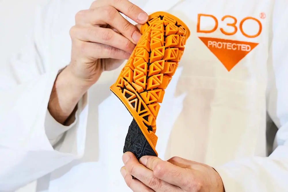 Furygan D3O Ghost L1 Knee / Elbow Protector Orange FREE UK Delivery, FREE 365 Day Returns | Moto Central