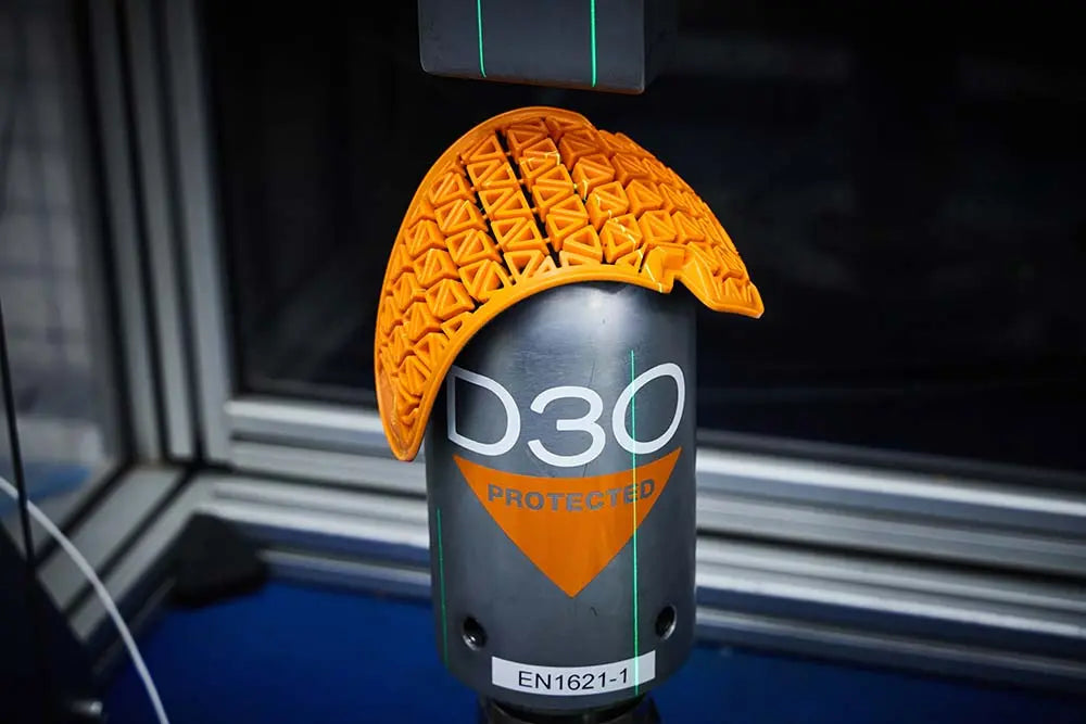 Furygan D3O Ghost L2 Knee / Elbow Protector Orange FREE UK Delivery, FREE 365 Day Returns | Moto Central