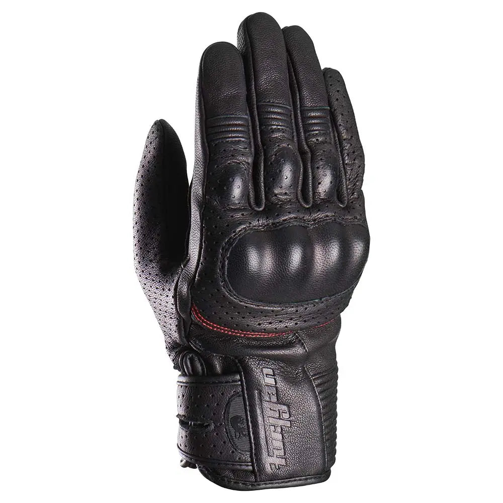 Furygan Dean Leather Gloves Black FREE UK Delivery, FREE 365 Day Returns | Moto Central