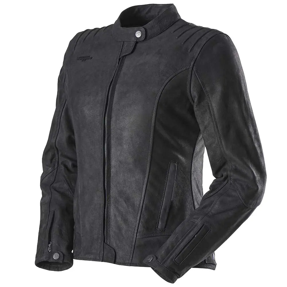 Furygan Elena Ladies Leather Jacket Black FREE UK Delivery, FREE 365 Day Returns | Moto Central