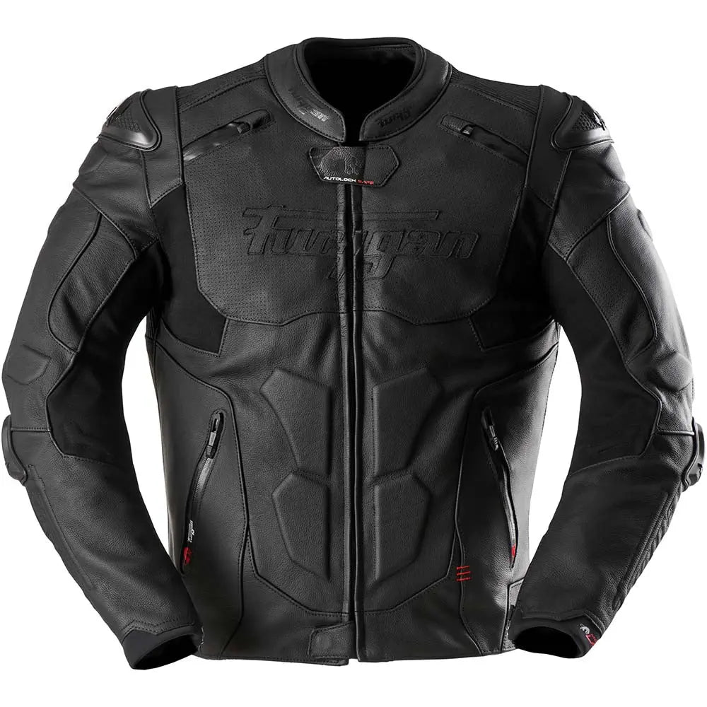 Furygan Ghost Evo Leather Jacket Black FREE UK Delivery, FREE 365 Day Returns | Moto Central