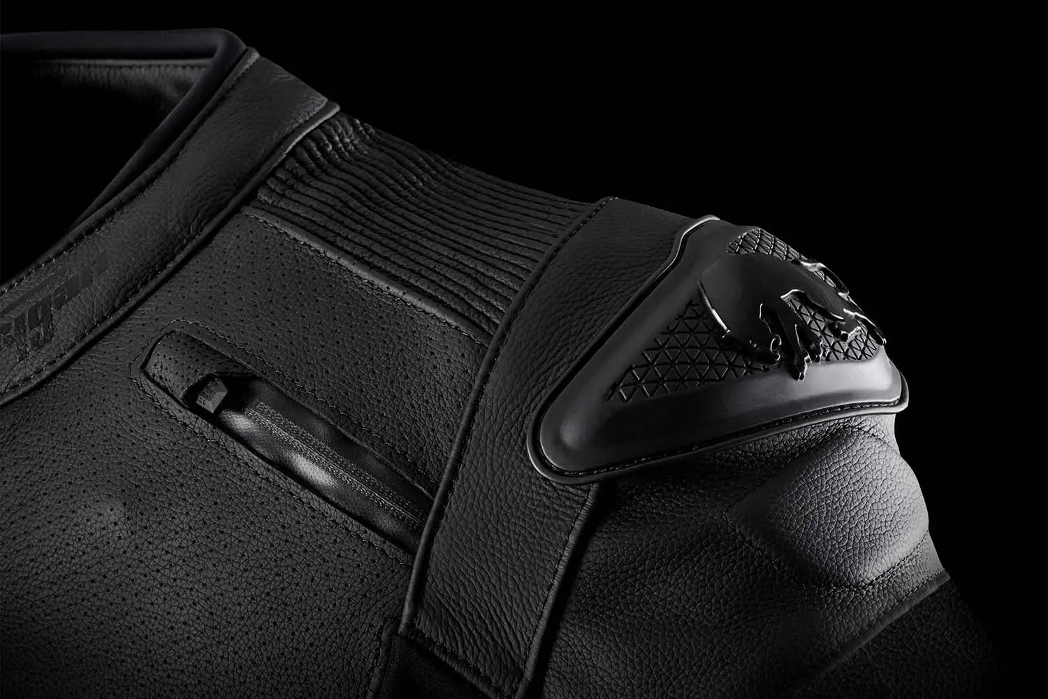 Furygan Ghost Evo Leather Jacket Black FREE UK Delivery, FREE 365 Day Returns | Moto Central