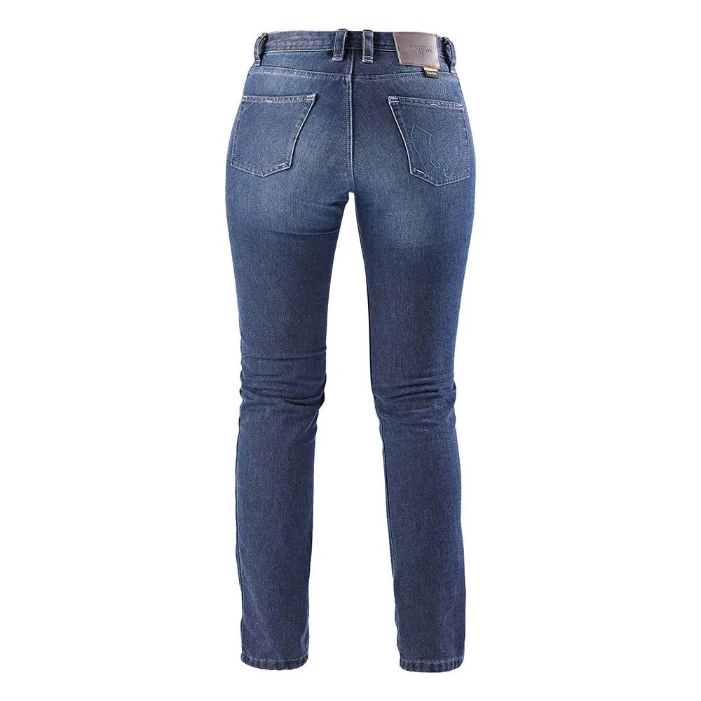 Furygan Kate X Kevlar Ladies Straight Jeans Medium Blue FREE UK Delivery, FREE 365 Day Returns | Moto Central