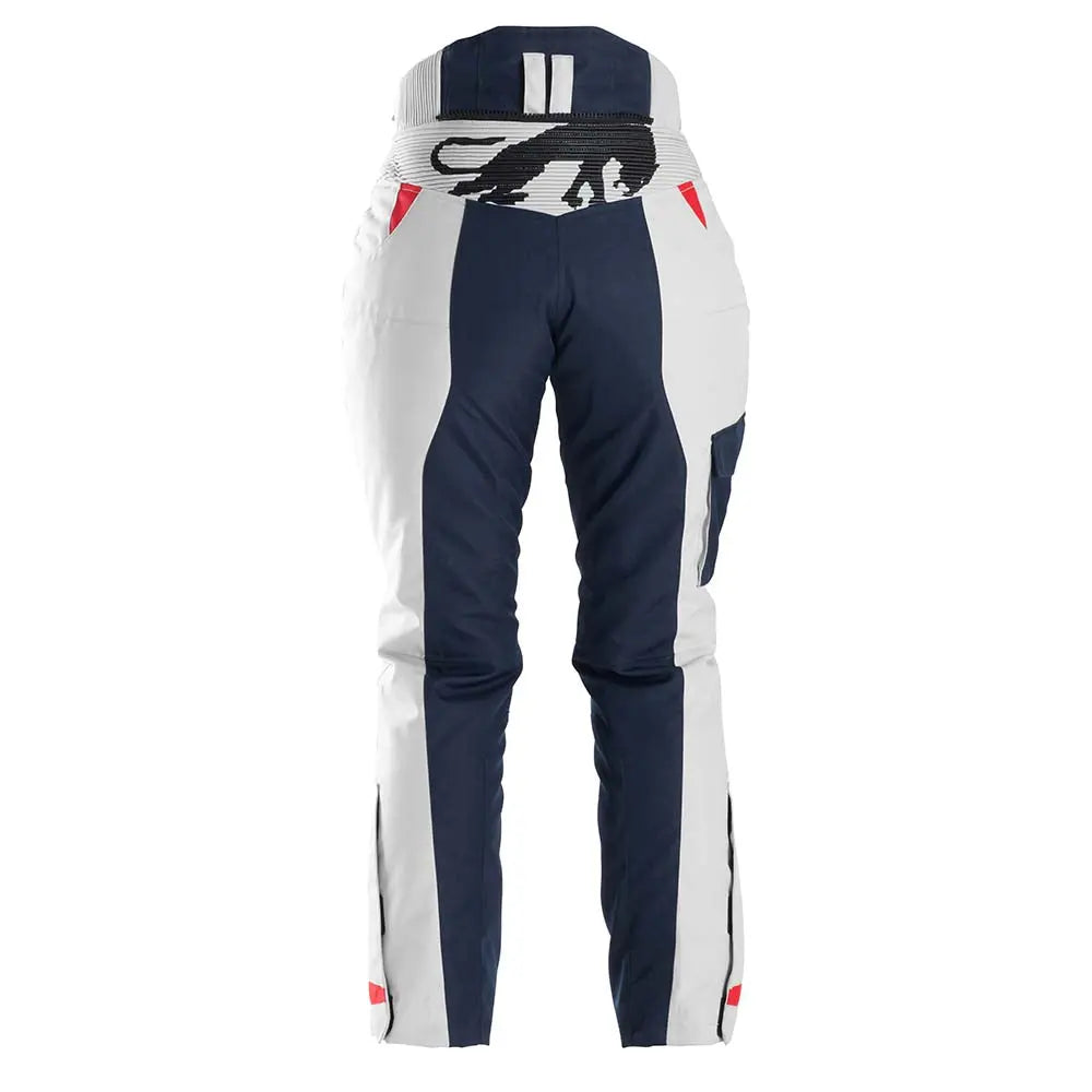 Furygan Killington Ladies Textile Trouser Blue / Pearl / Red FREE UK Delivery, FREE 365 Day Returns | Moto Central