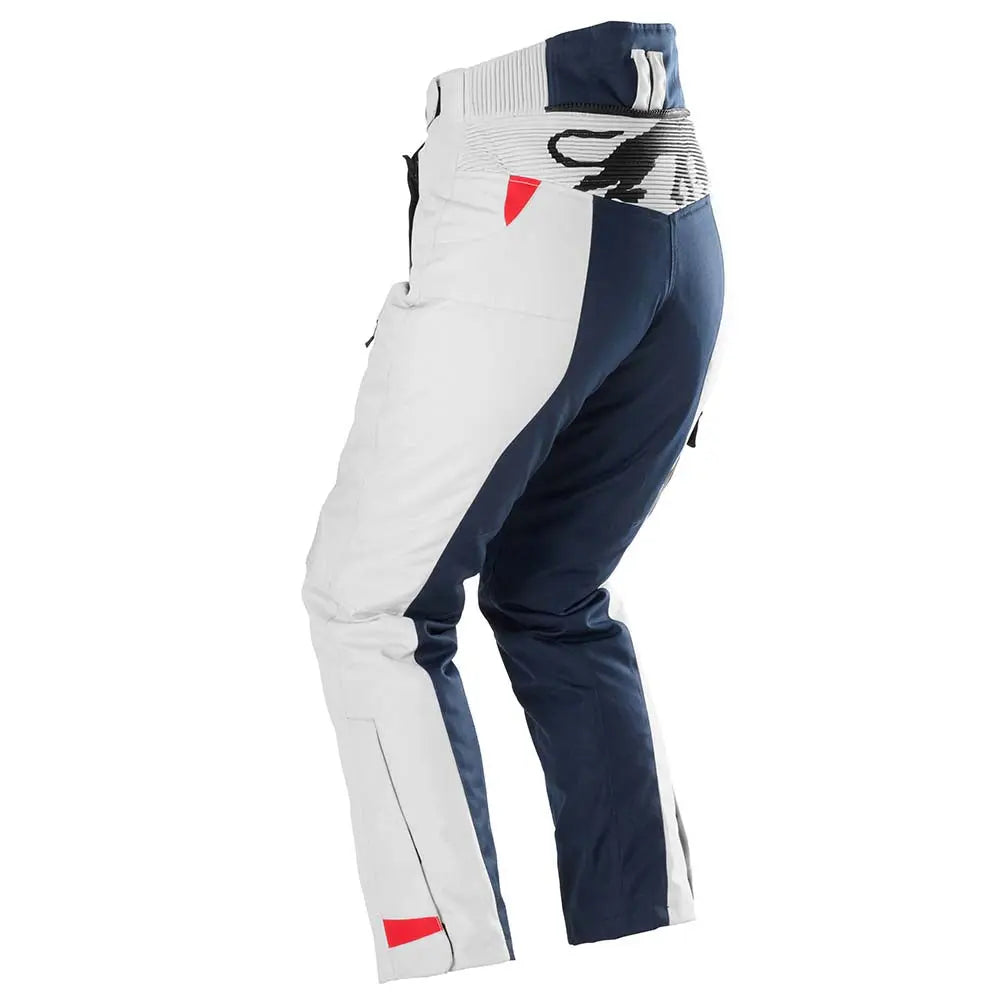 Furygan Killington Ladies Textile Trouser Blue / Pearl / Red FREE UK Delivery, FREE 365 Day Returns | Moto Central
