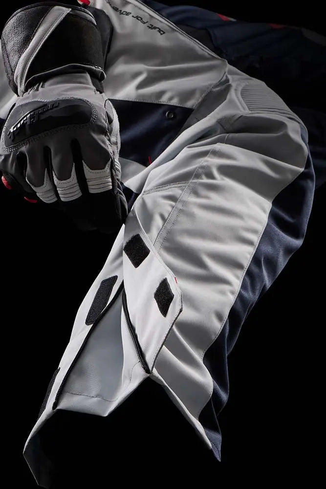 Furygan Killington Ladies Textile Trouser Blue / Pearl / Red FREE UK Delivery, FREE 365 Day Returns | Moto Central