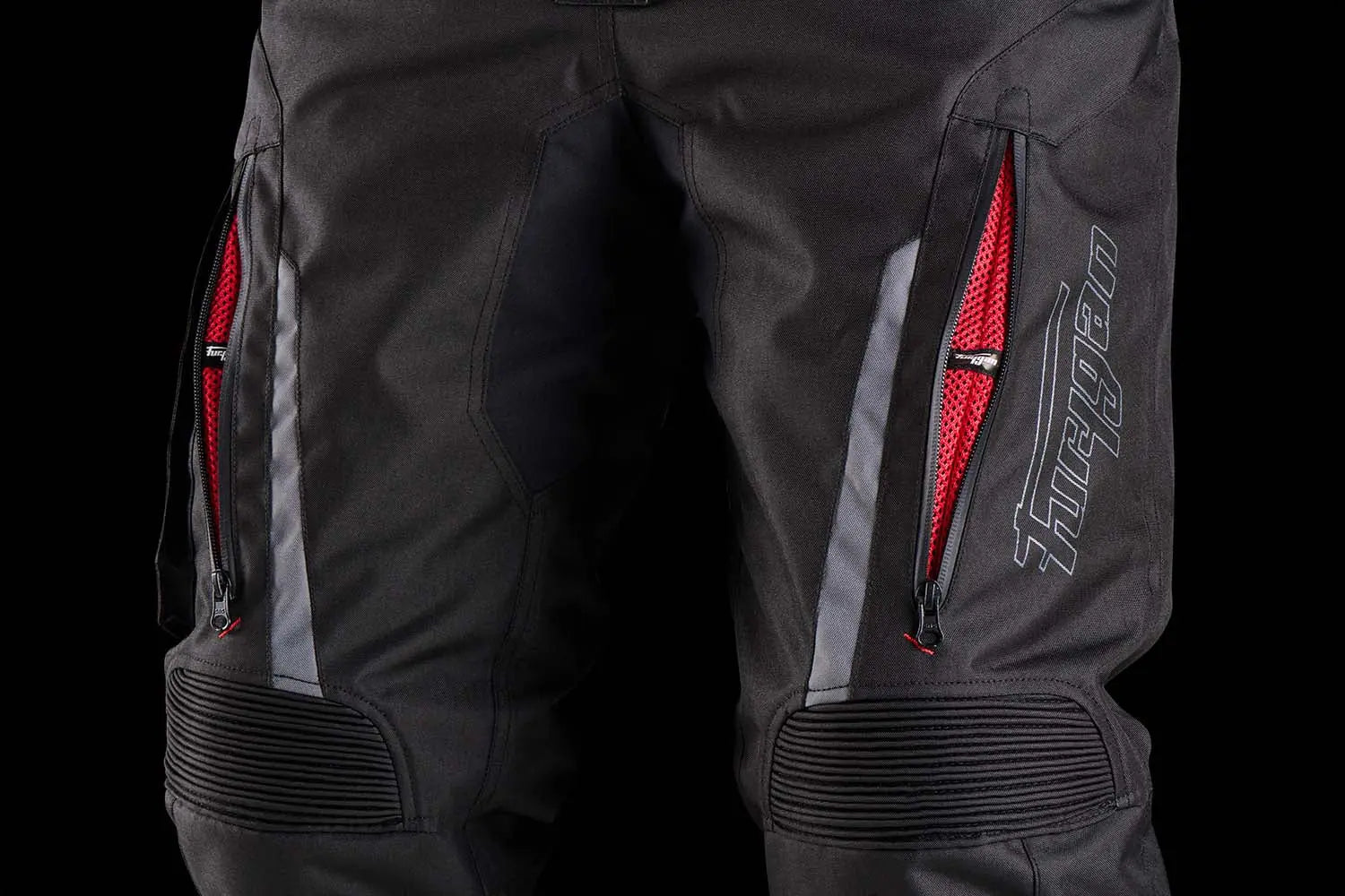 Furygan Killington Textile Trouser Black / Grey FREE UK Delivery, FREE 365 Day Returns | Moto Central