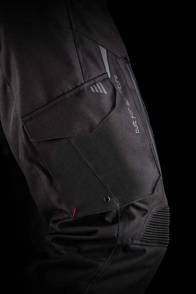 Furygan Killington Textile Trouser Black / Grey FREE UK Delivery, FREE 365 Day Returns | Moto Central