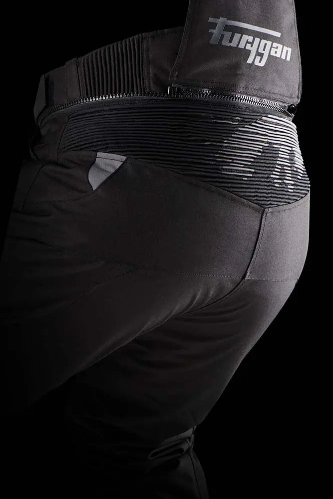 Furygan Killington Textile Trouser Black / Grey FREE UK Delivery, FREE 365 Day Returns | Moto Central