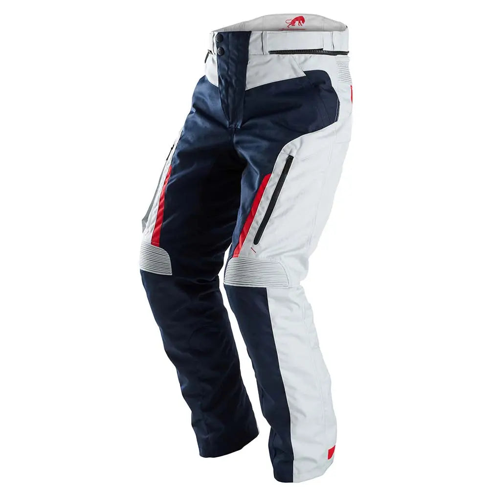 Furygan Killington Textile Trouser Blue / Pearl / Red FREE UK Delivery, FREE 365 Day Returns | Moto Central