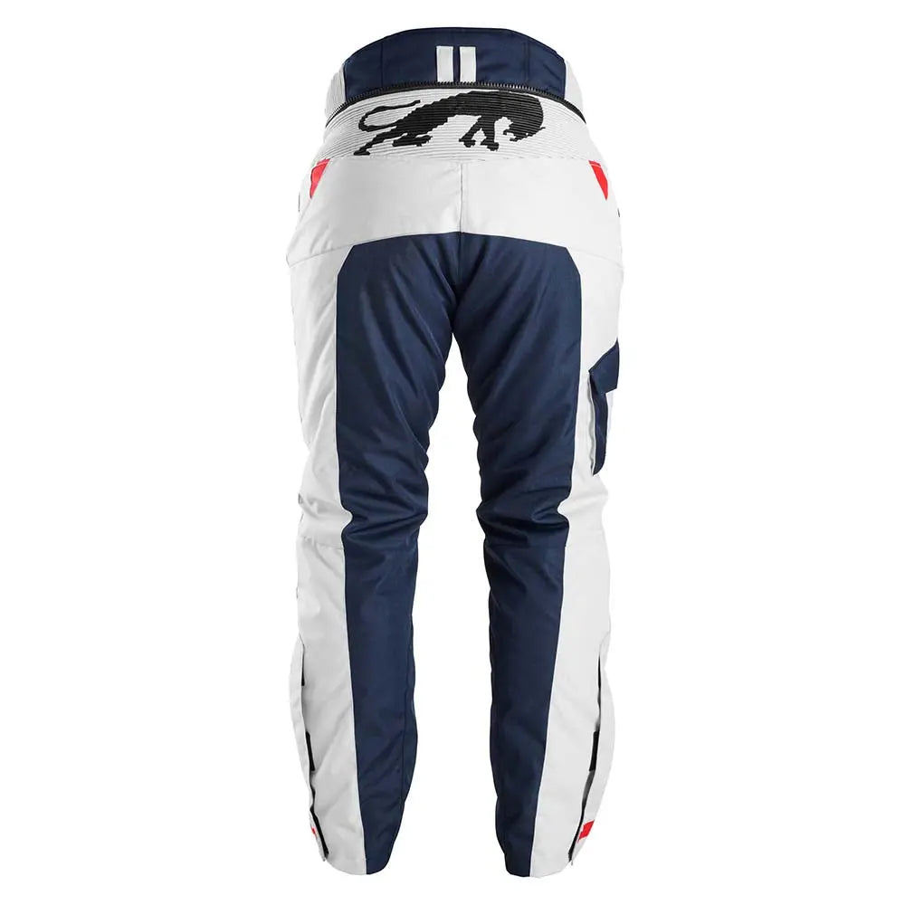 Furygan Killington Textile Trouser Blue / Pearl / Red FREE UK Delivery, FREE 365 Day Returns | Moto Central