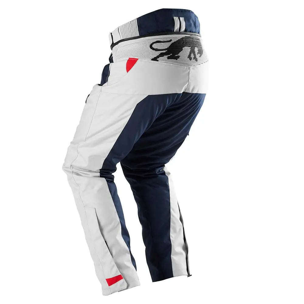 Furygan Killington Textile Trouser Blue / Pearl / Red FREE UK Delivery, FREE 365 Day Returns | Moto Central