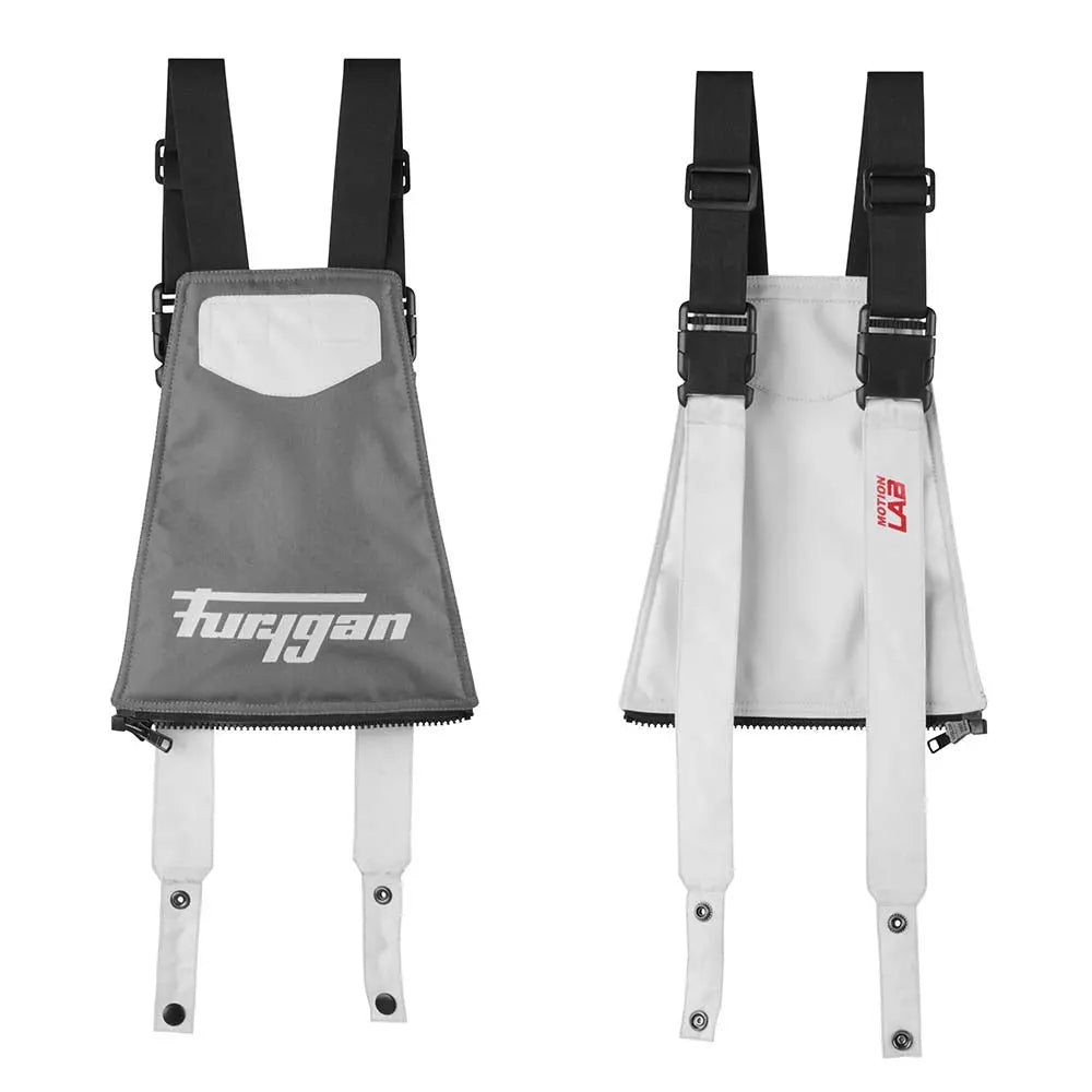 Furygan Killington Textile Trouser Grey / Pearl / Red FREE UK Delivery, FREE 365 Day Returns | Moto Central