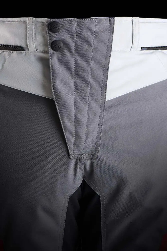 Furygan Killington Textile Trouser Grey / Pearl / Red FREE UK Delivery, FREE 365 Day Returns | Moto Central