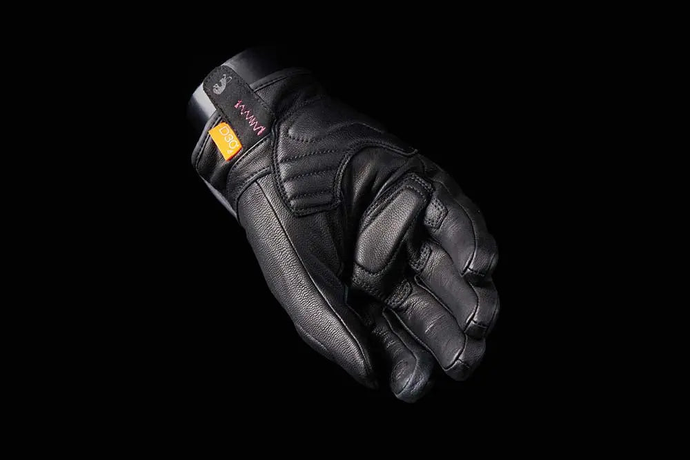Furygan LR Jet All Season D3O Ladies Leather Gloves Black FREE UK Delivery, FREE 365 Day Returns | Moto Central