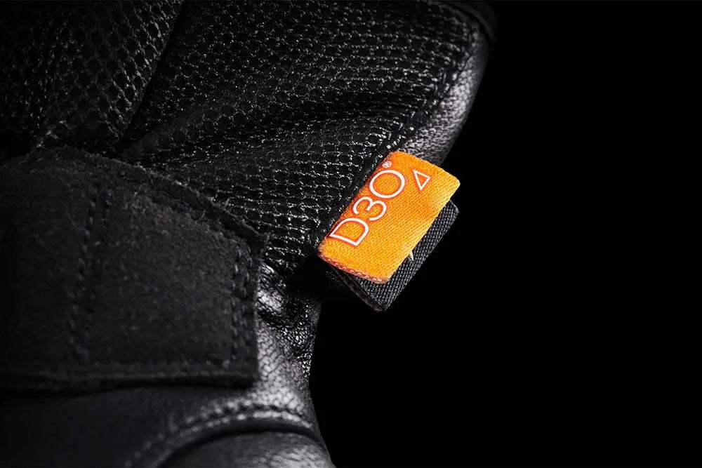 Furygan Land DK D3O Ladies Leather Gloves Black FREE UK Delivery, FREE 365 Day Returns | Moto Central