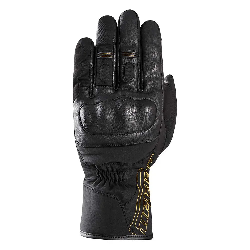 Furygan Oslo D3O Primaloft Ladies Leather Gloves Black / Gold FREE UK Delivery, FREE 365 Day Returns | Moto Central