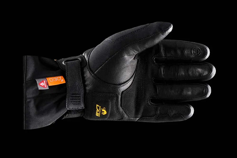 Furygan Oslo D3O Primaloft Ladies Leather Gloves Black / Gold FREE UK Delivery, FREE 365 Day Returns | Moto Central