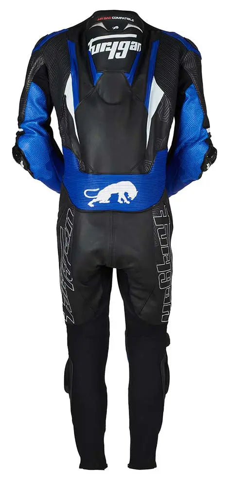 Furygan Overtake X Kevlar One Piece Leather Suit Black / Blue / White FREE UK Delivery, FREE 365 Day Returns | Moto Central