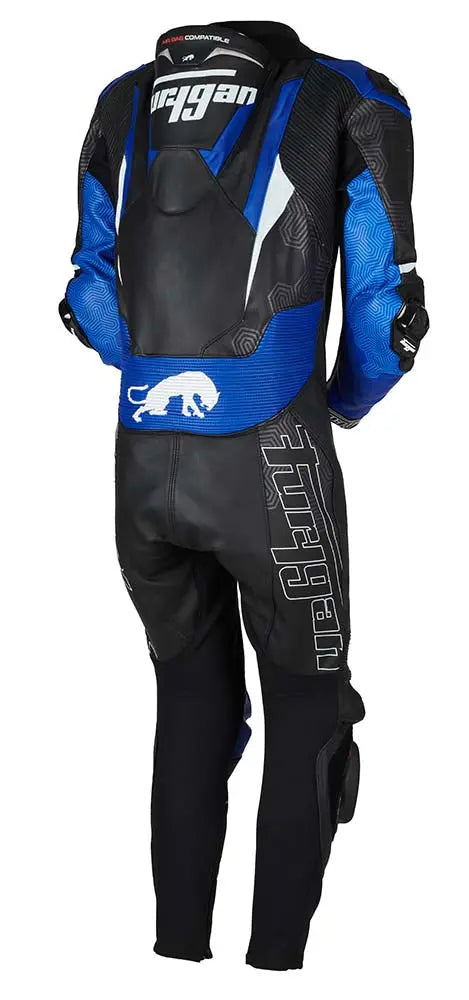Furygan Overtake X Kevlar One Piece Leather Suit Black / Blue / White FREE UK Delivery, FREE 365 Day Returns | Moto Central