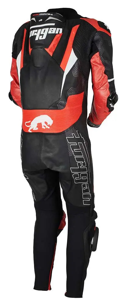 Furygan Overtake X Kevlar One Piece Leather Suit Black / Red / White FREE UK Delivery, FREE 365 Day Returns | Moto Central