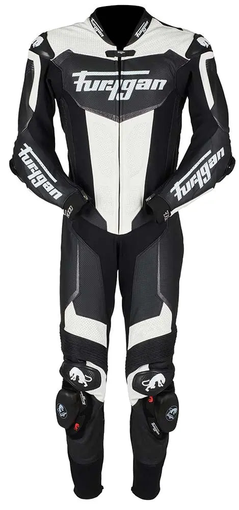 Furygan Overtake X Kevlar One Piece Leather Suit Black / White FREE UK Delivery, FREE 365 Day Returns | Moto Central