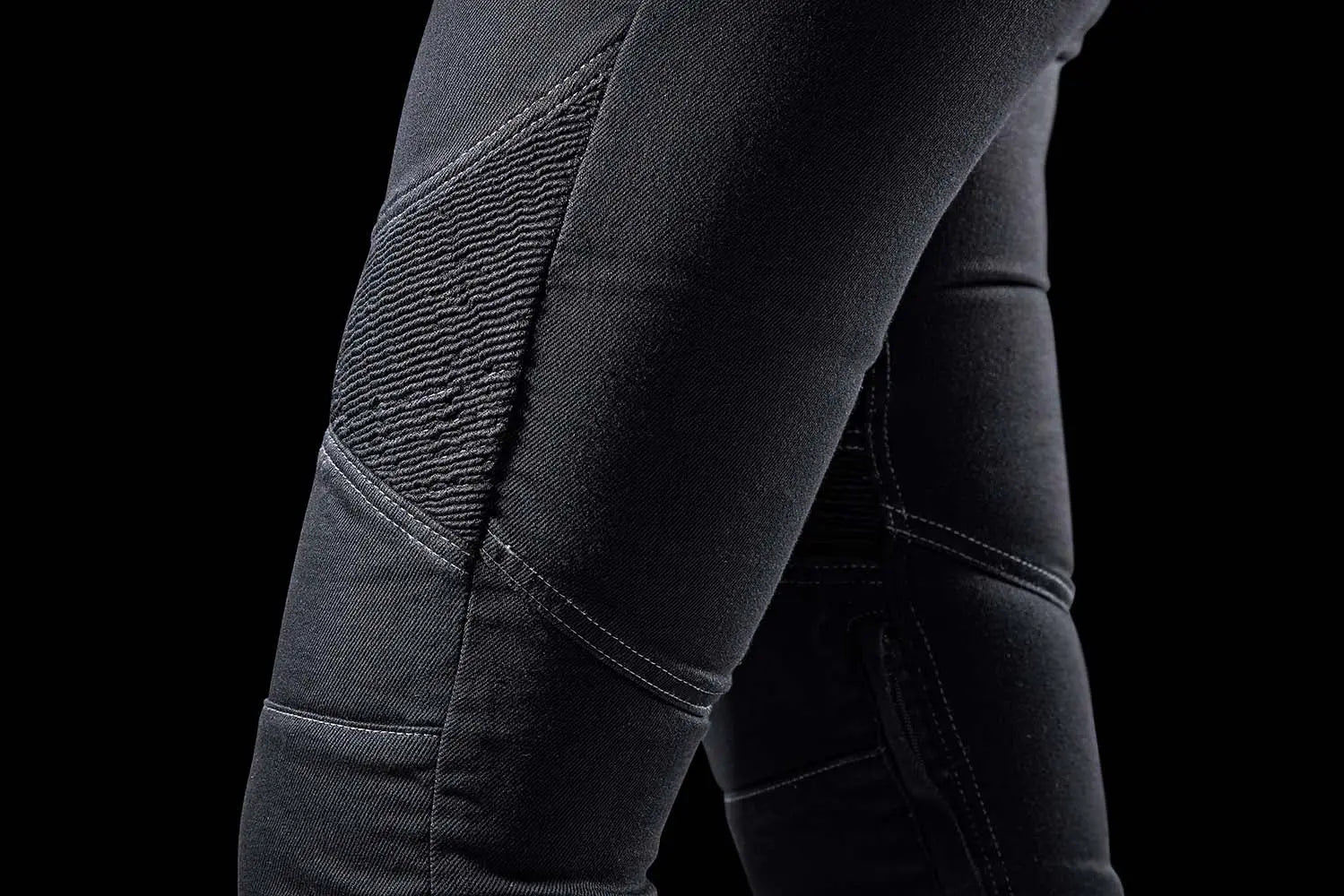 Furygan Purdey Evo Ladies Slim Jeans Black FREE UK Delivery, FREE 365 Day Returns | Moto Central