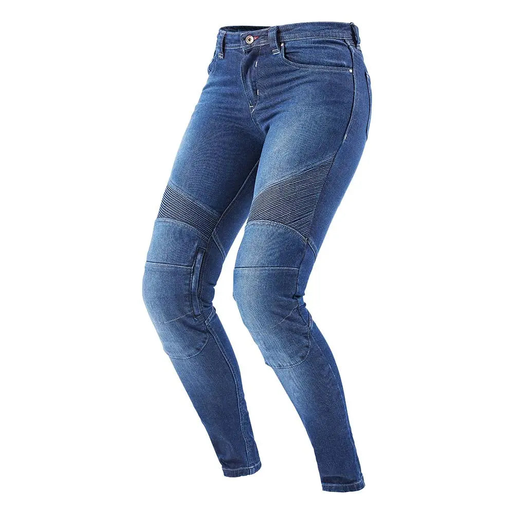 Furygan Purdey Evo Ladies Slim Jeans Medium Blue FREE UK Delivery, FREE 365 Day Returns | Moto Central