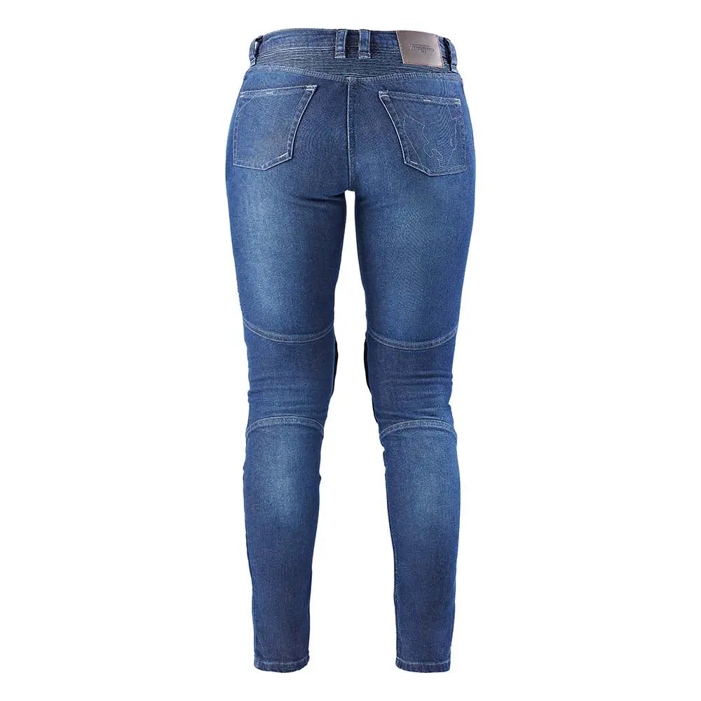 Furygan Purdey Evo Ladies Slim Jeans Medium Blue FREE UK Delivery, FREE 365 Day Returns | Moto Central