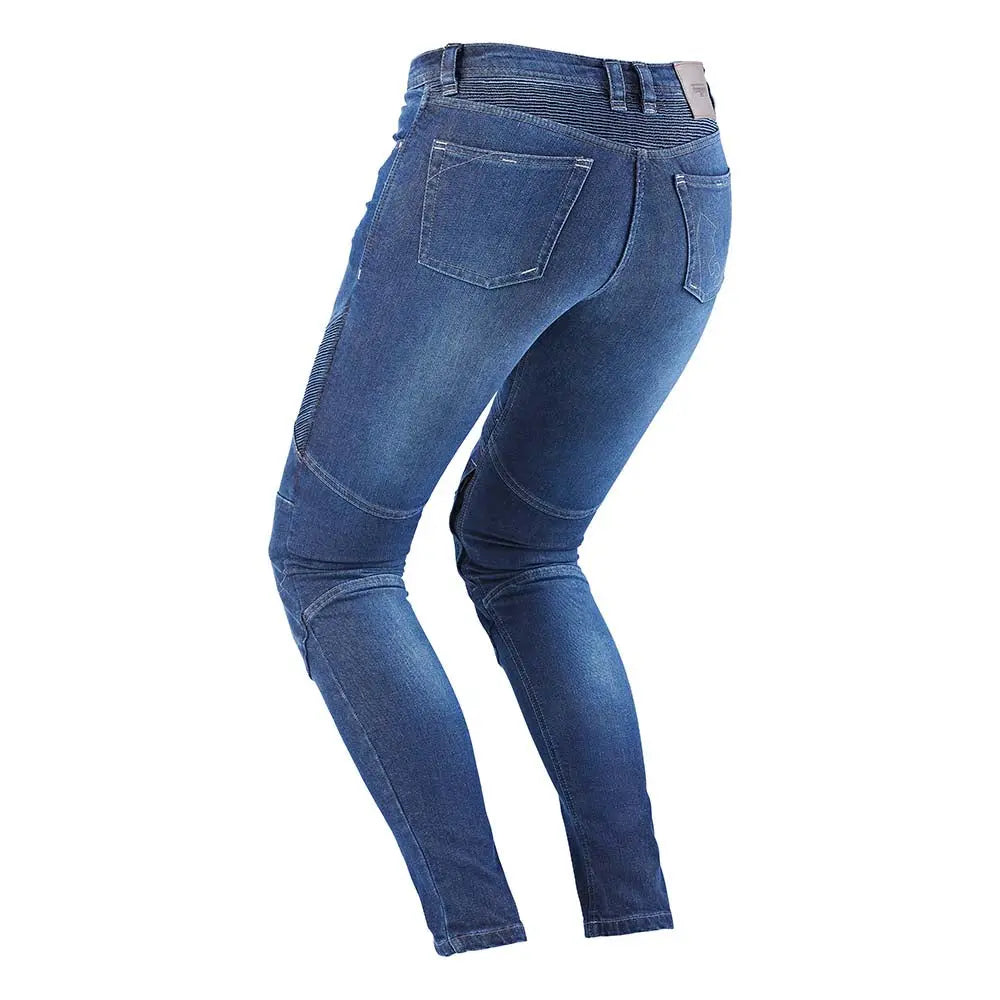 Furygan Purdey Evo Ladies Slim Jeans Medium Blue FREE UK Delivery, FREE 365 Day Returns | Moto Central