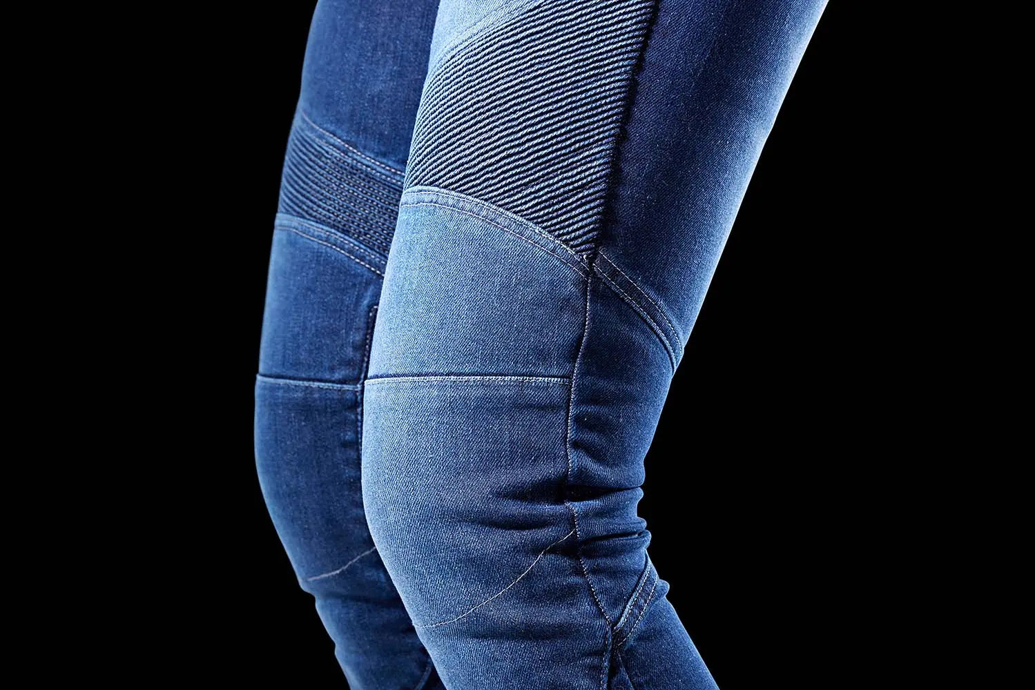 Furygan Purdey Evo Ladies Slim Jeans Medium Blue FREE UK Delivery, FREE 365 Day Returns | Moto Central