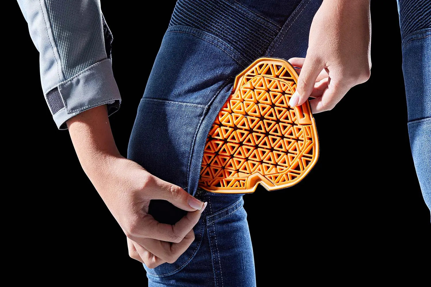 Furygan Purdey Evo Ladies Slim Jeans Medium Blue FREE UK Delivery, FREE 365 Day Returns | Moto Central