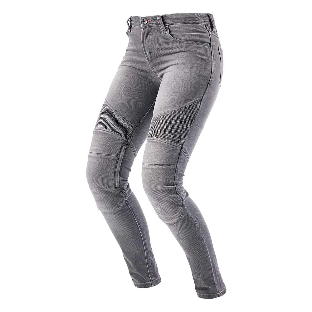 Furygan Purdey Evo Ladies Slim Jeans Grey FREE UK Delivery, FREE 365 Day Returns | Moto Central