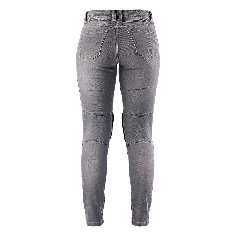 Furygan Purdey Evo Ladies Slim Jeans Grey FREE UK Delivery, FREE 365 Day Returns | Moto Central