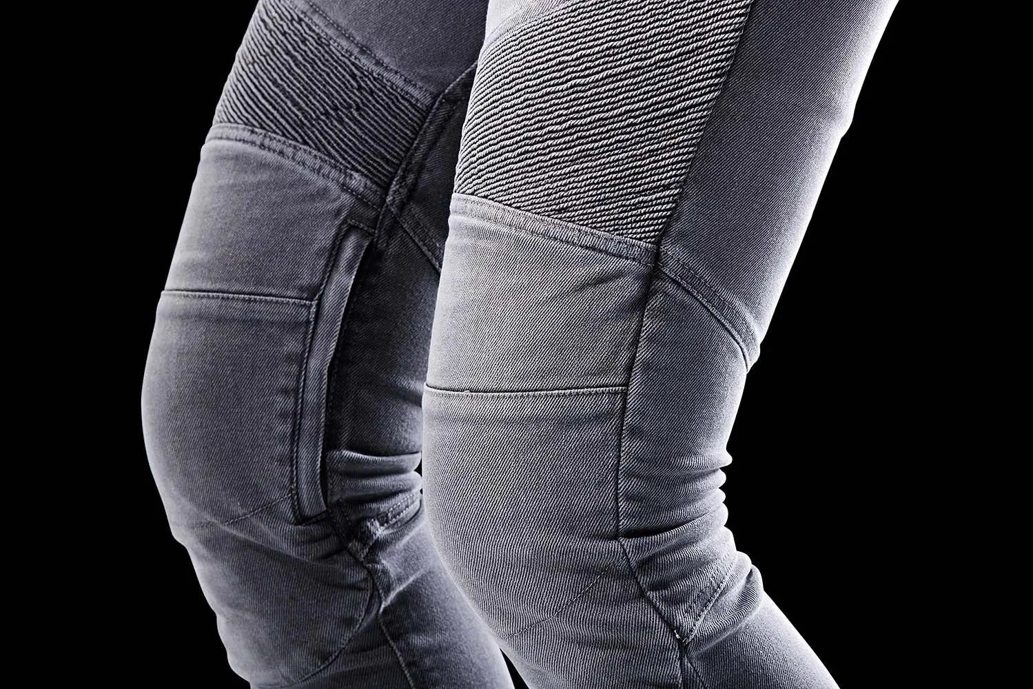 Furygan Purdey Evo Ladies Slim Jeans Grey FREE UK Delivery, FREE 365 Day Returns | Moto Central