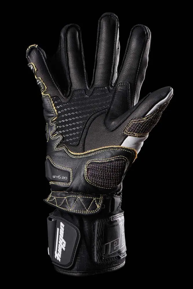 Furygan STYG20 X Kevlar Gloves Black / White FREE UK Delivery, FREE 365 Day Returns | Moto Central